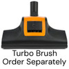 TASKI AERO BP Turbo Brush accessory for carpet agitation commercial vacuum tool not included