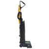 Side profile of NSS Pacer commercial upright HEPA vacuum cleaner with compact low-profile design.