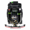 NSS Wrangler 2625 DB commercial ride-on floor scrubber rear maintenance and recovery system view.