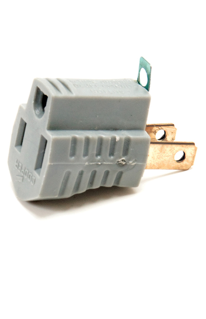 Powr-Flite N1407 - PLUG ADPT 2PRONG 3 WIRE 5 AMP - ITEM # HAS CHANGED OR HAS BEEN DISCONTINUED. PLEASE CALL 956-772-4842 FOR FURTHER ASSISTANCE