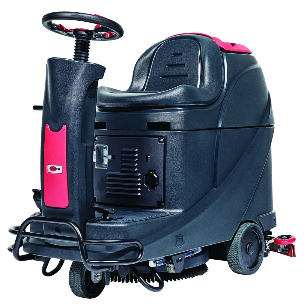 Viper Floor Scrubber 56385073 AS530R 20" Ride On Scrubber with Pad Driver and Brush (140 Ah Wet Batteries)