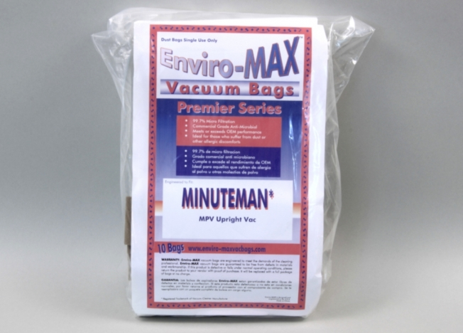 Minuteman International 370202PKG - Aftermarket Vacuum Bags, Pack Of 10 part image