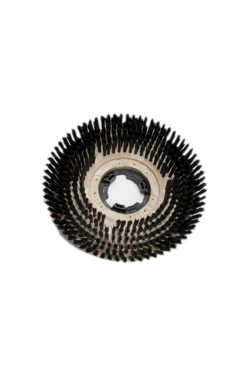Powr-Flite PB414 - BRUSH POLYSCRUB 14" PAS14G 1-3/8" TRIM W/CLUTCH PLATE