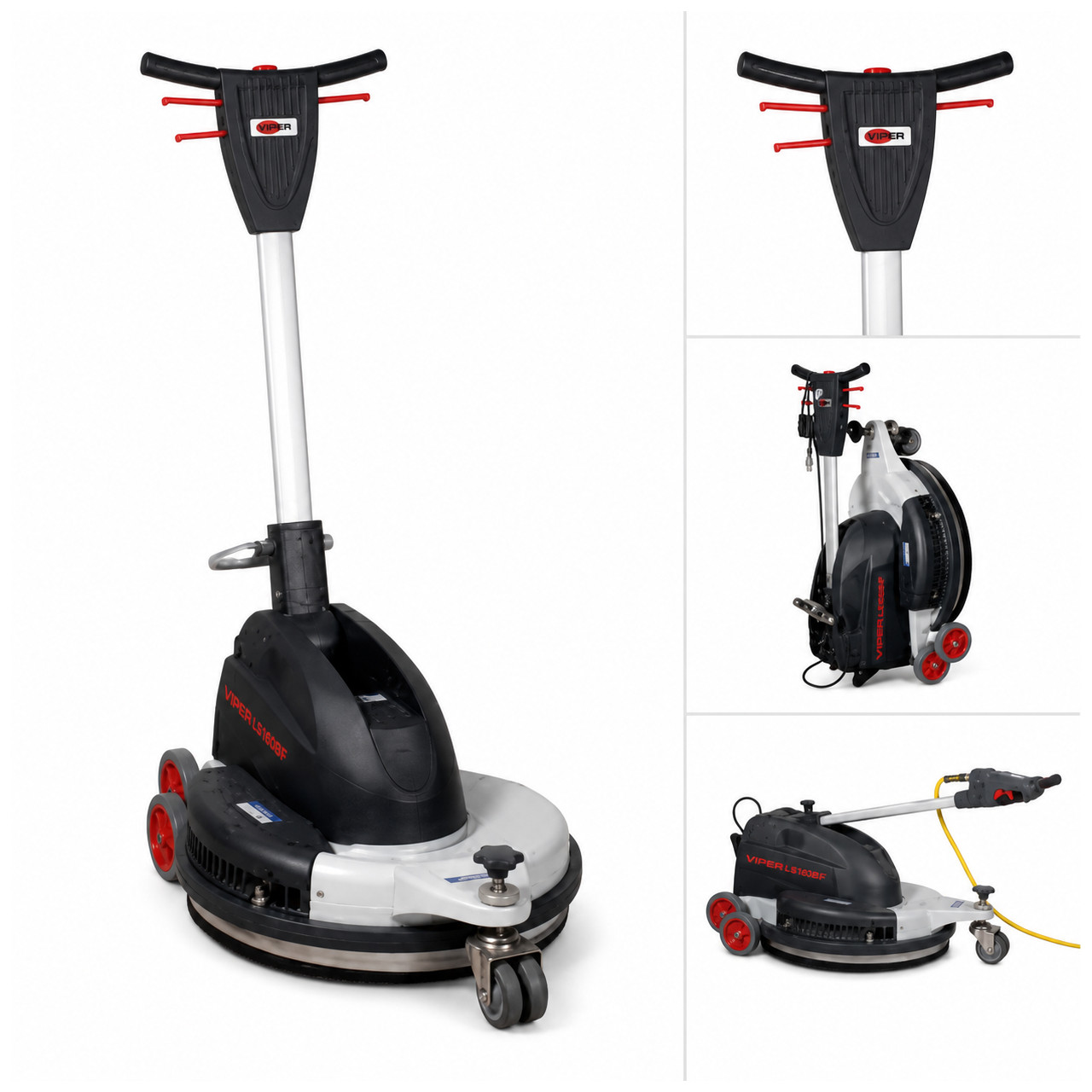  Viper DR2000DC Dragon Series Dust Control Floor Burnisher w wheels