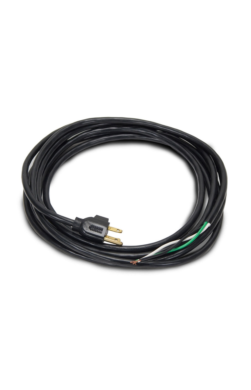 Power Cord 16/3 Black 25' 300V