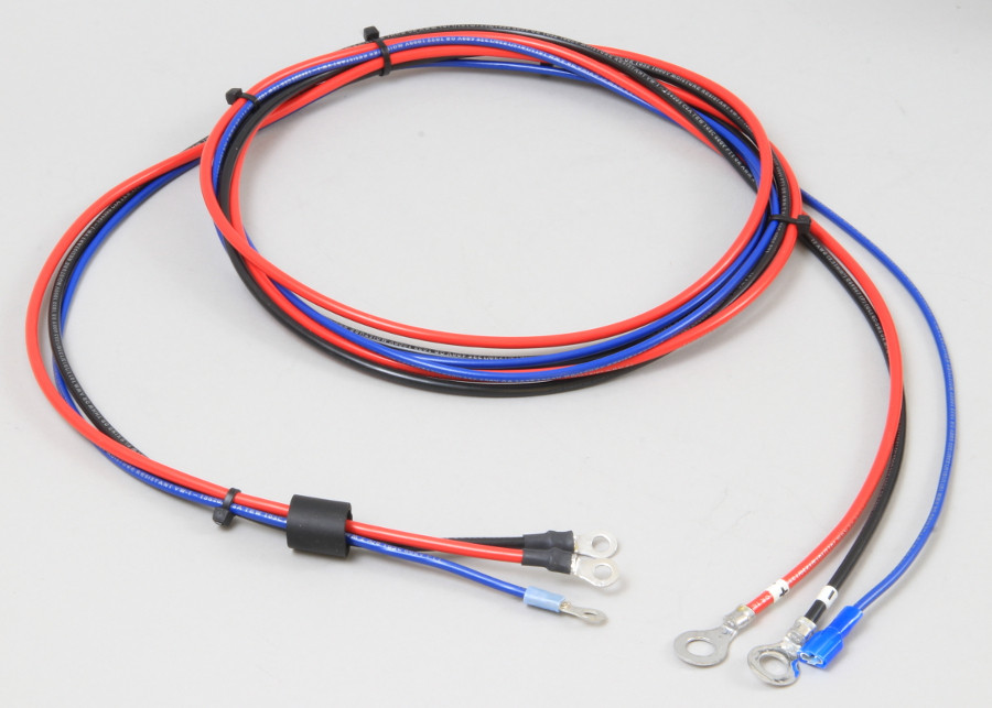 Lester Electronics 41879S - Aftermarket Charger Cord, Summit Ii, 12ga, W/5/16" Ring Eye Terminals part image