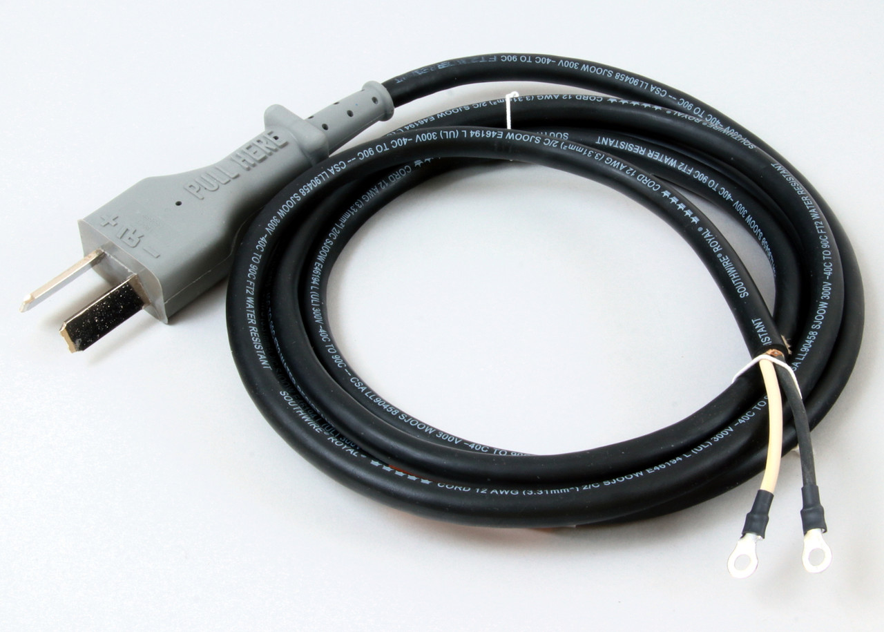 Lester Electronics 41891S - Aftermarket Charger Cord, Summit Ii, W/Crowsfoot Plug part image