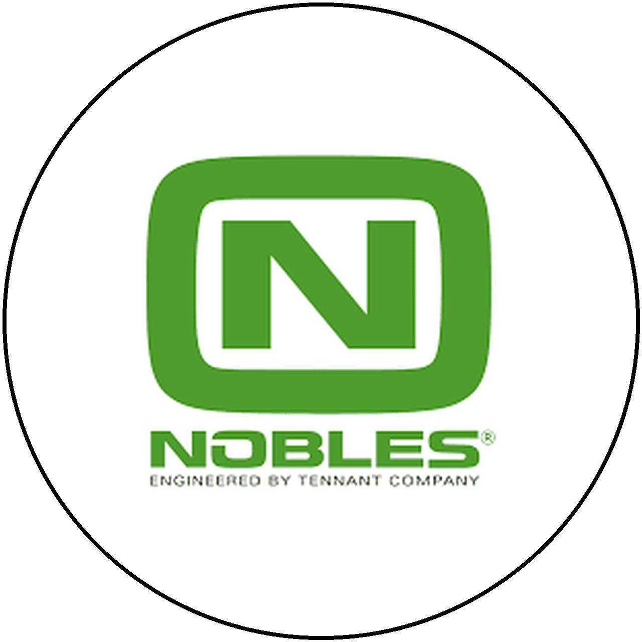 NOBLES 1017044 - RETAINER, LATCH - Nobles OEM parts logo  reliable replacement components for Nobles floor machines and vacuums, engineered by Tennant