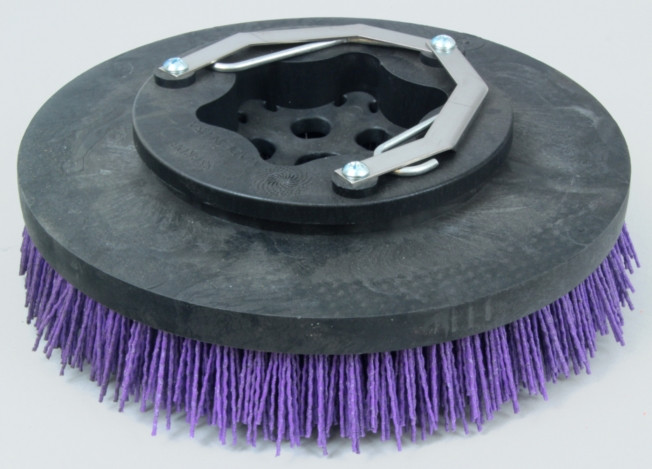 Tennant 1220181 - Aftermarket Brush, 11" .050 Grit W/Plate part image