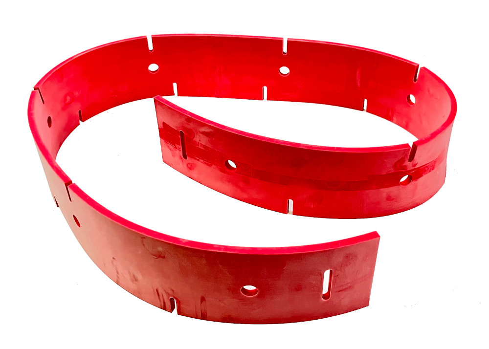 Factory Cat 370755L - Aftermarket Squeegee, Red Durashield part image