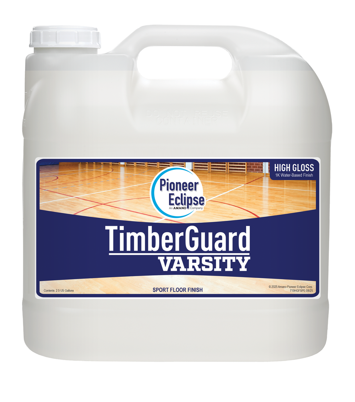 TimberGuard Varsity Wood Floor Coating - 2.5 gallon