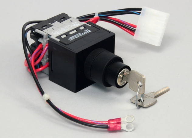 Minuteman International 7476171 - Aftermarket Keyswitch Asy, Keyswitch + Har part image