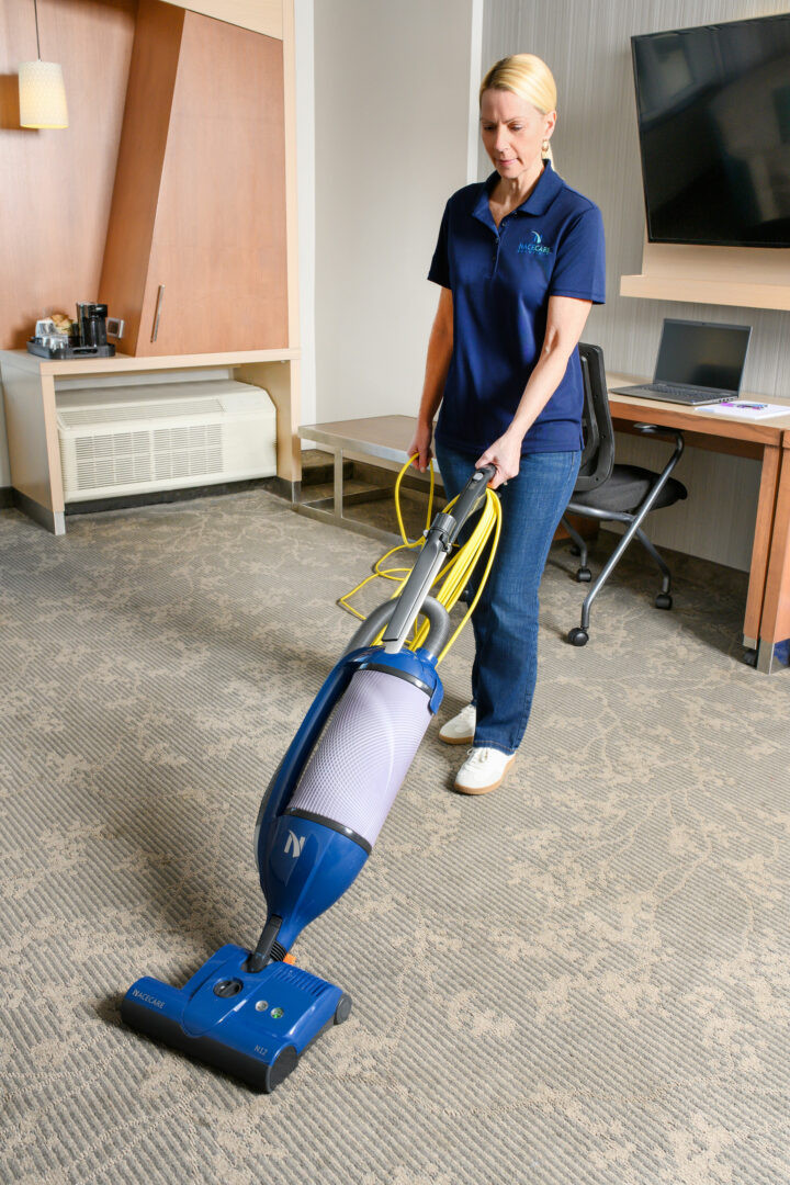 Ideal for contract cleaners, schools, offices, and retail spaces needing reliable, consistent upright vacuum performance.