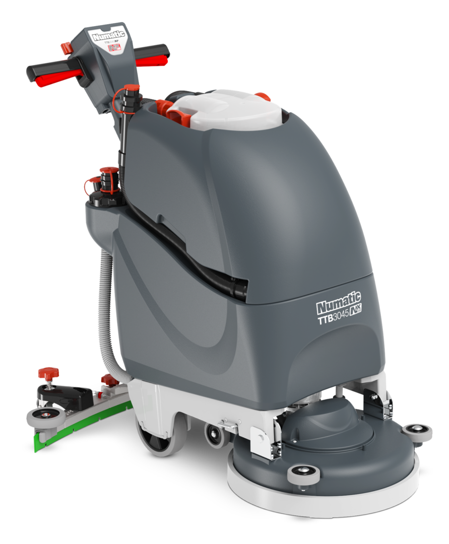 TGB 817NX left side profile showing compact design and solution tank
