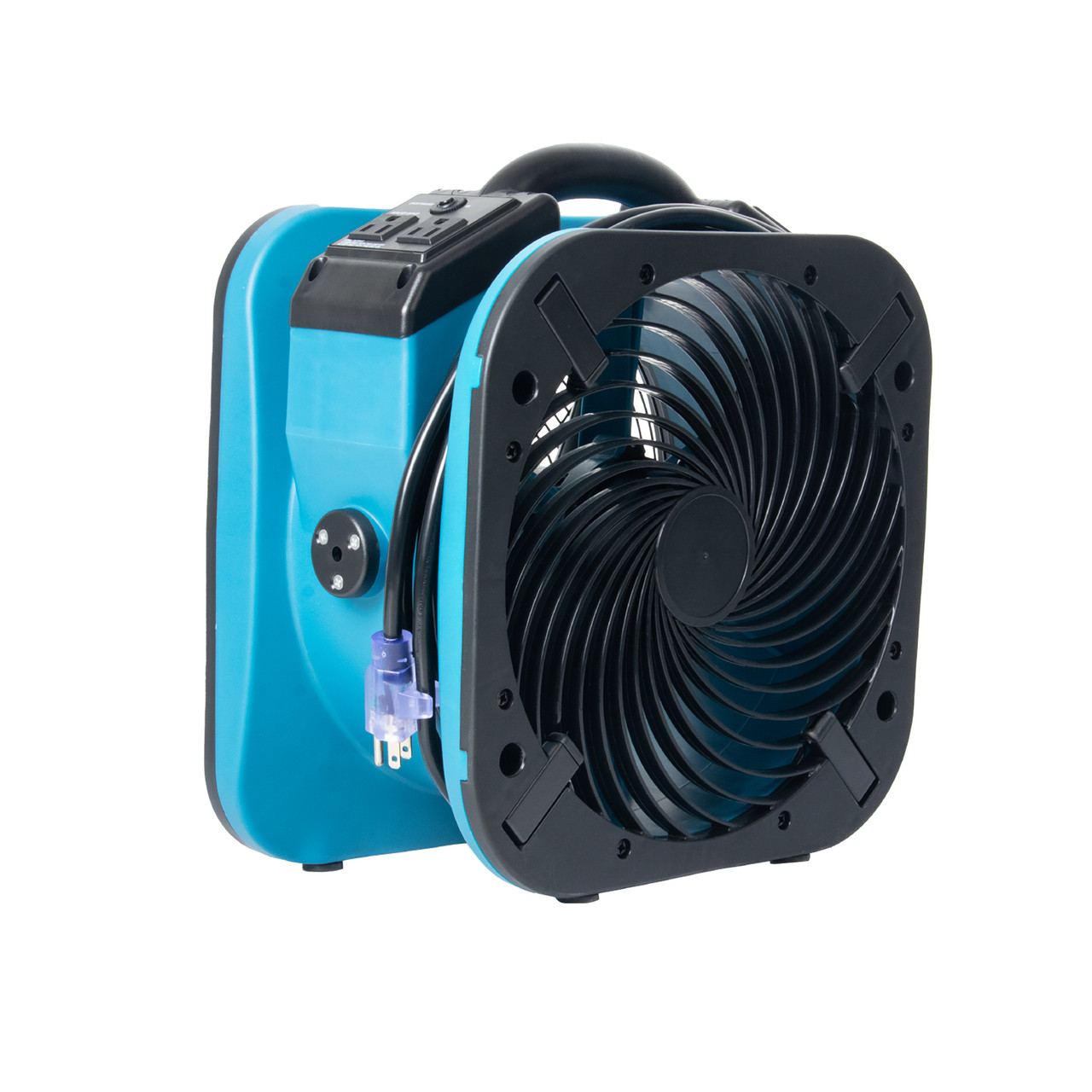 XPOWER P-56A axial fan angled view for directional airflow