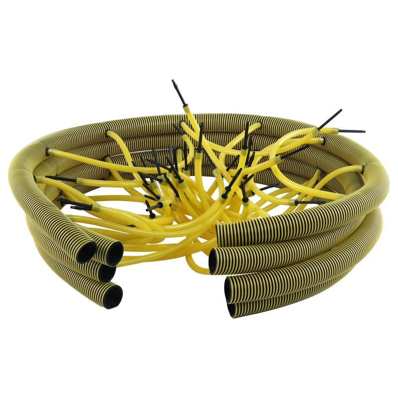 XPOWER PDS-Pro yellow wall cavity injector tubing with multiple injection ports