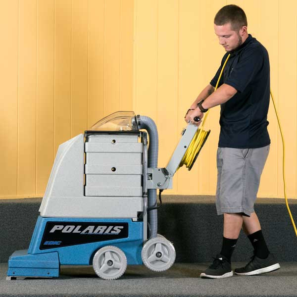 EDIC Polaris 700 self-contained carpet extractor cleaning office view