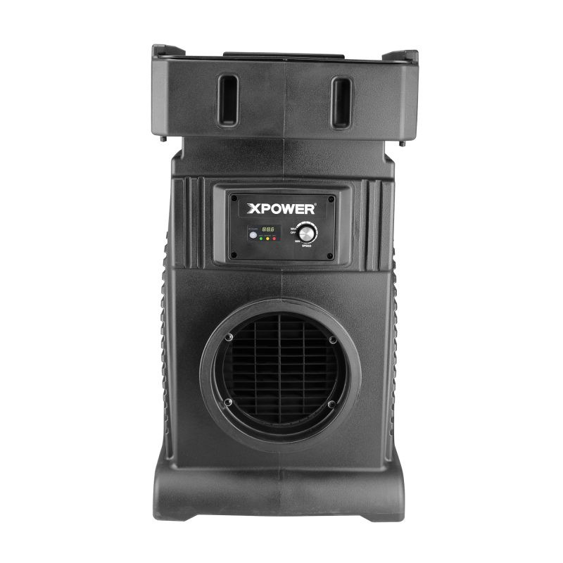 XPOWER AP-2500U commercial HEPA air scrubber front view