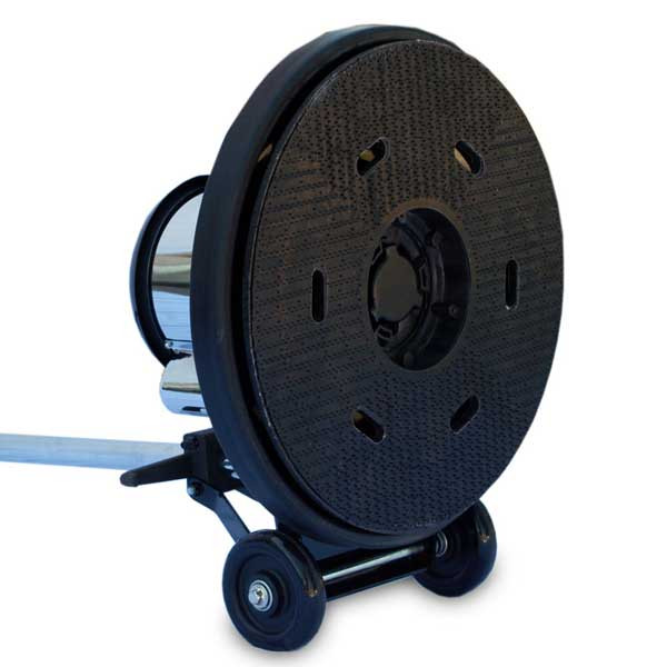 EDIC Saturn SV 20LS3-BK-SV 20 inch low speed floor machine pad driver close up