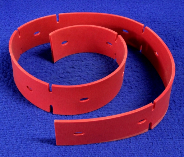 Tennant 4032848 - Aftermarket Blade, Sqge, Front, 975l Linatex part image