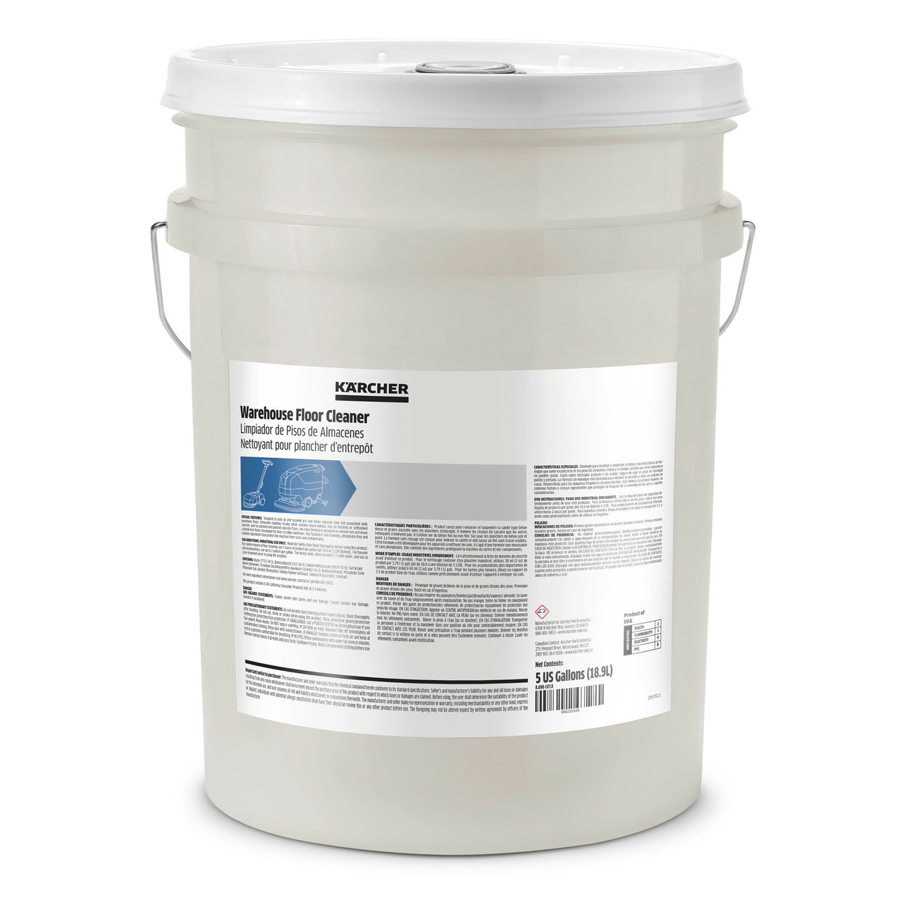 5 Gal Warehouse Floor Cleaner Karcher 8.698-107.0 product image