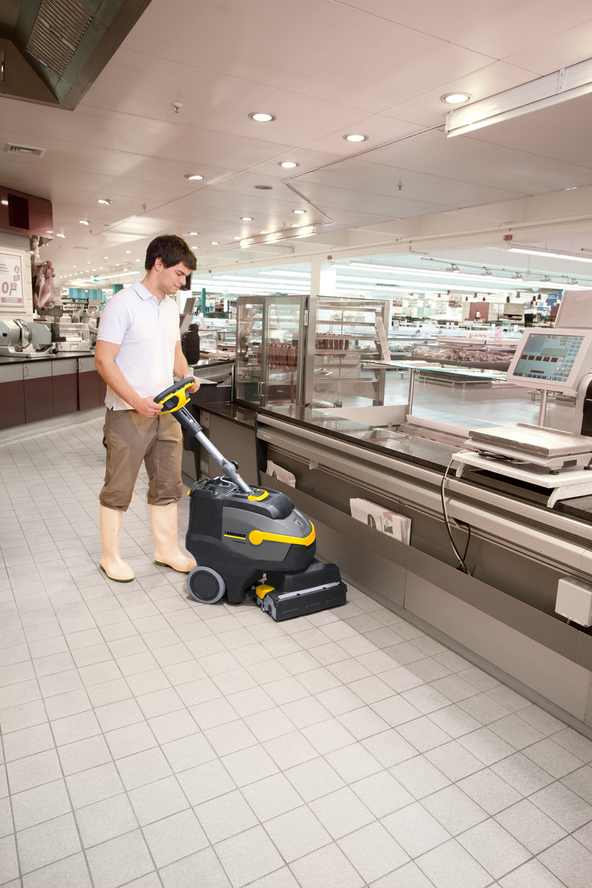 Floor scrubber BR 35/12 C Bp | Karcher 1.783-470.0 application image 1