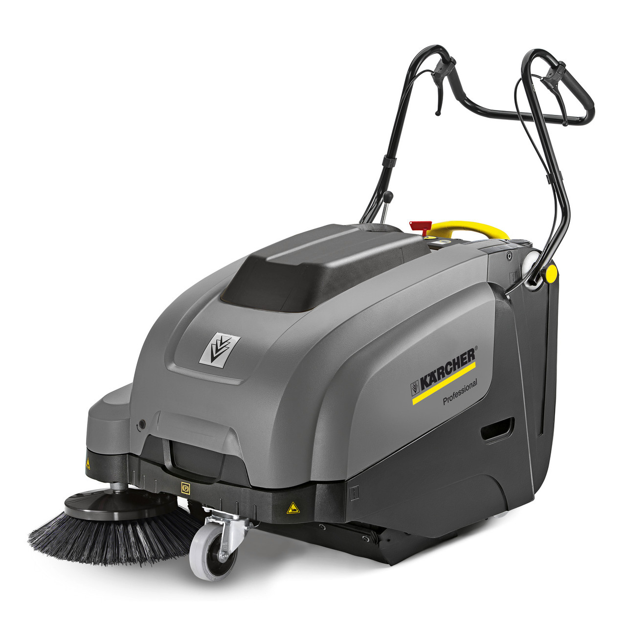 Karcher KM 75/40 W Bp battery powered walk-behind sweeper vacuum with traction drive for commercial and industrial floor cleaning