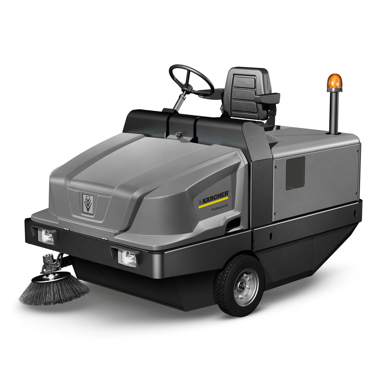 Karcher KM 150/500 R Lpg rider floor sweeper with two side brooms