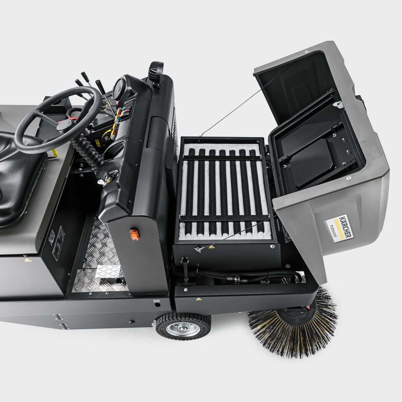 Vacuum sweeper KM 105/180 R Bp + AGM | Karcher 9.841-469.0 detailed product image