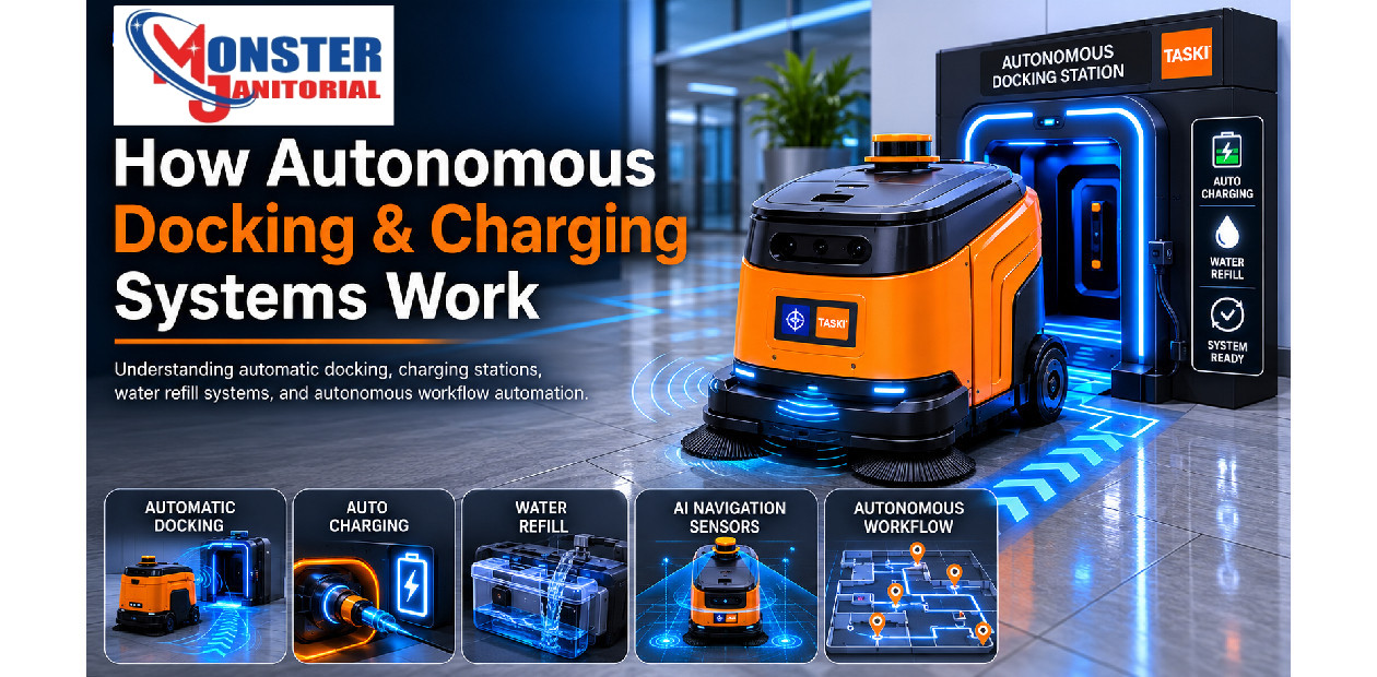How Autonomous Docking & Charging Systems Work 