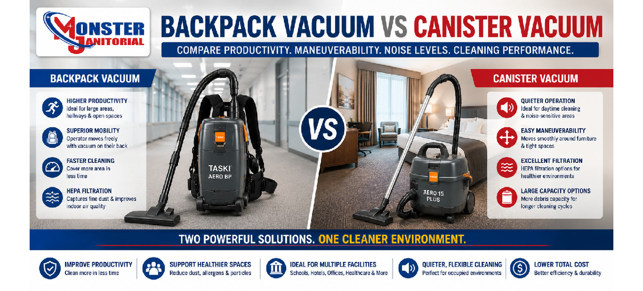 Backpack Vacuum vs Canister Vacuum