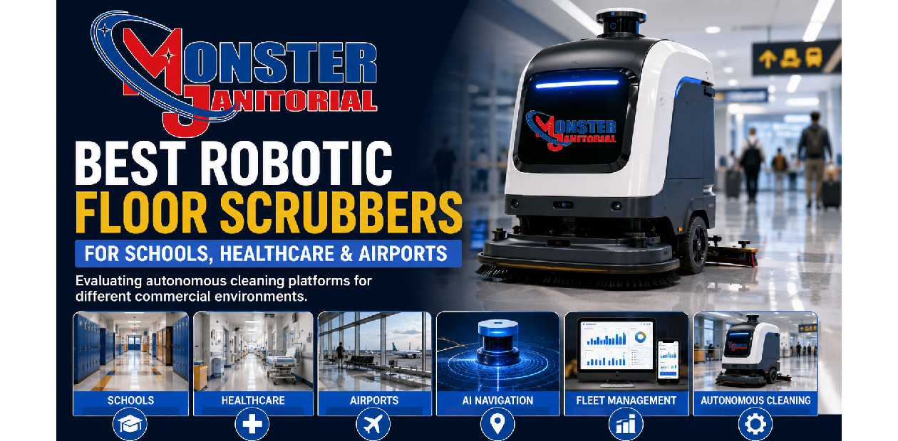 Best Robotic Floor Scrubbers for Schools, Healthcare & Airports