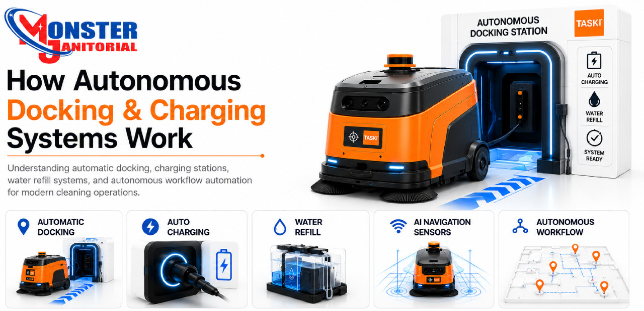 How Autonomous Docking & Charging Systems Work 