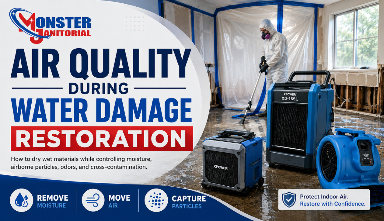 Air Quality During Water Damage Restoration | Equipment Guide