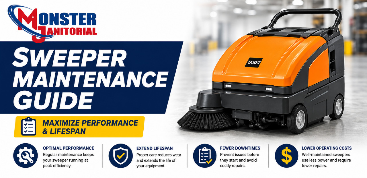 How to Maintain a Commercial Sweeper for Maximum Performance