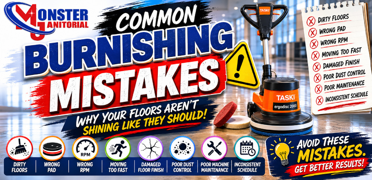 Common Burnishing Mistakes