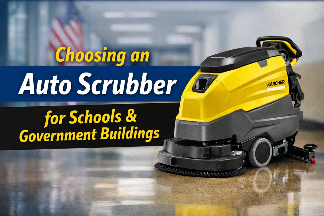 How to Choose an Automatic Floor Scrubber for Schools and Government Buildings