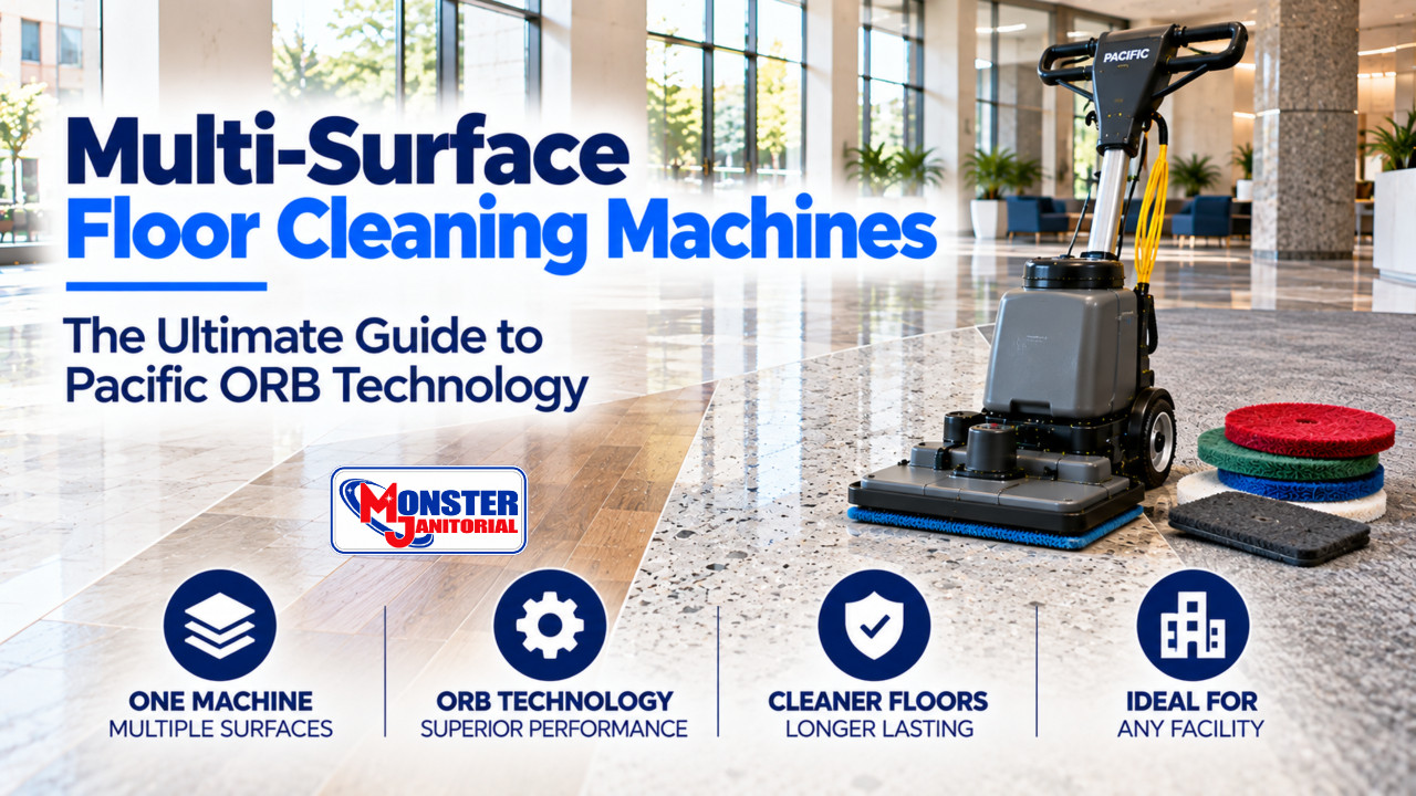 Multi-Surface Floor Cleaning Machines – The Ultimate Guide to Pacific ORB Technology