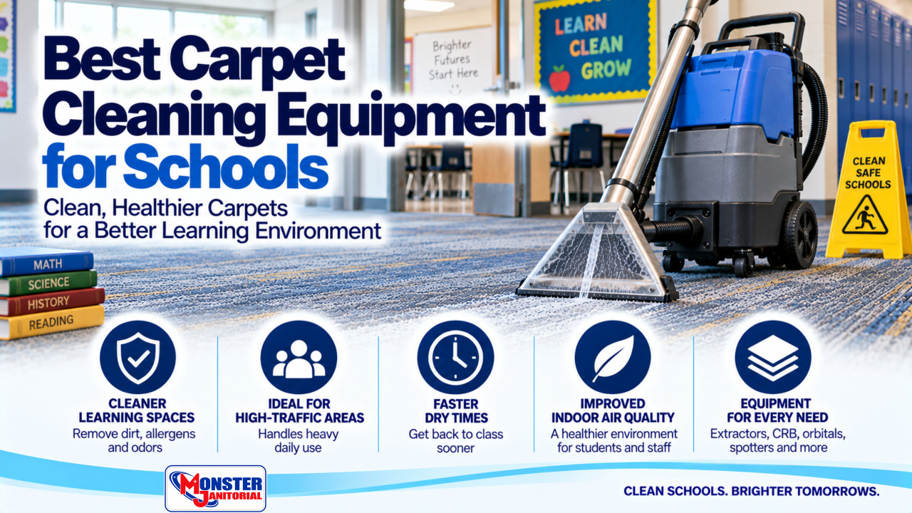 Best Carpet Cleaning Equipment for Schools