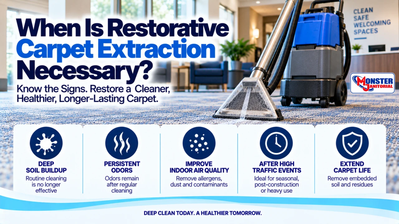 When Is Restorative Carpet Extraction Necessary?