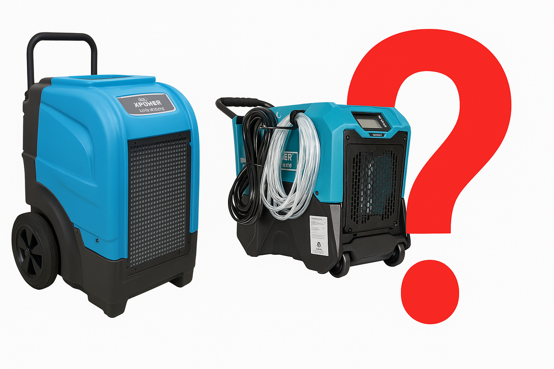 How to Choose the Right Commercial Dehumidifier for Water Damage | XPOWER LGR Guide