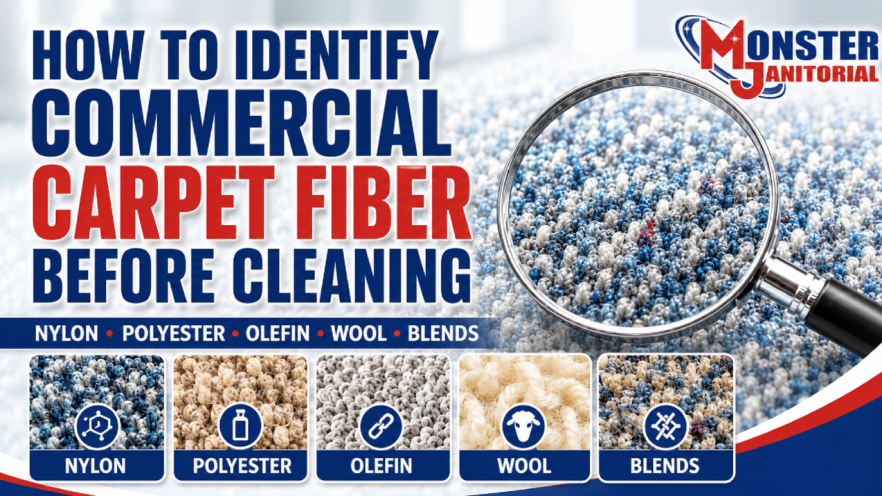 How to Identify Commercial Carpet Fiber Before Cleaning