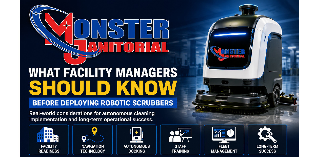What Facility Managers Should Know Before Deploying Robotic Scrubbers