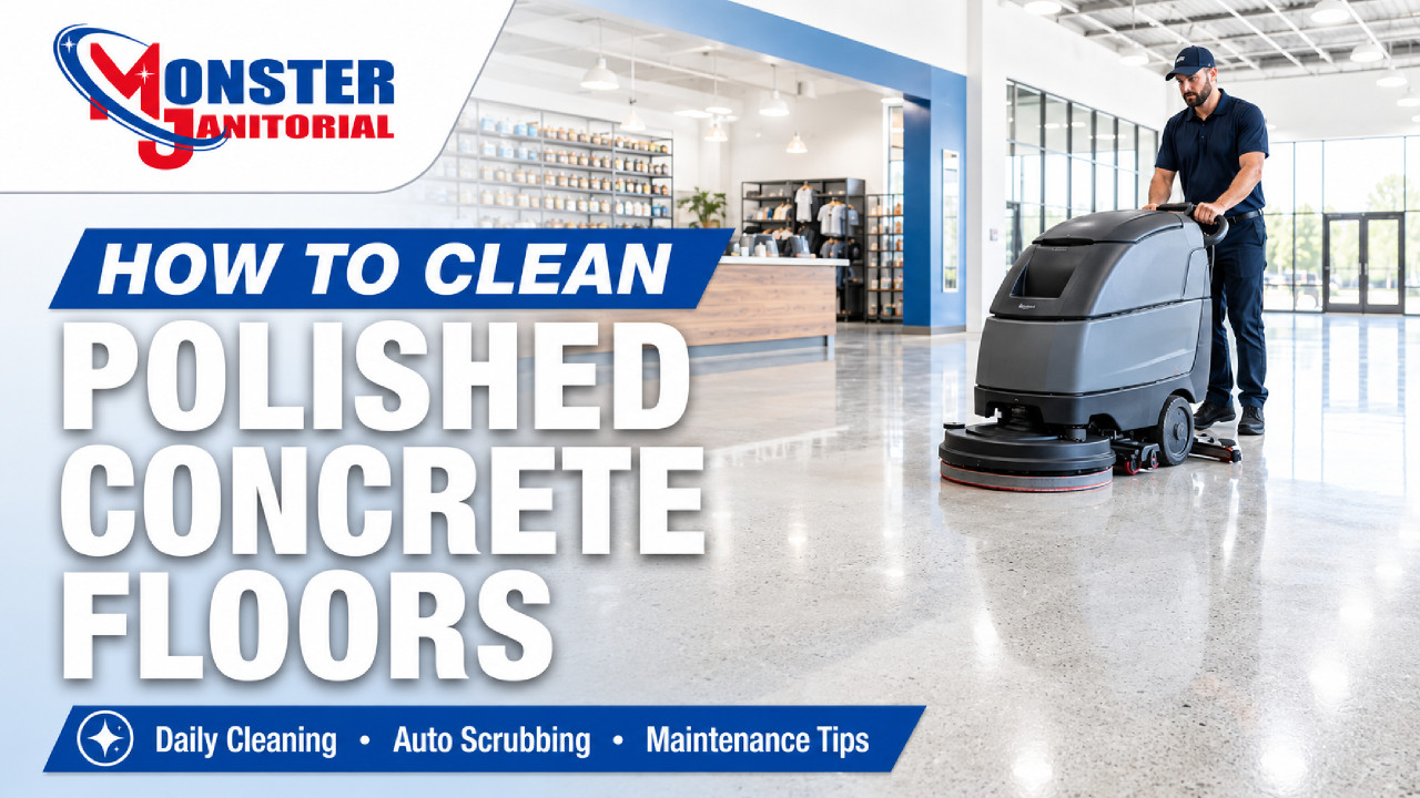 How to Clean Polished Concrete Floors