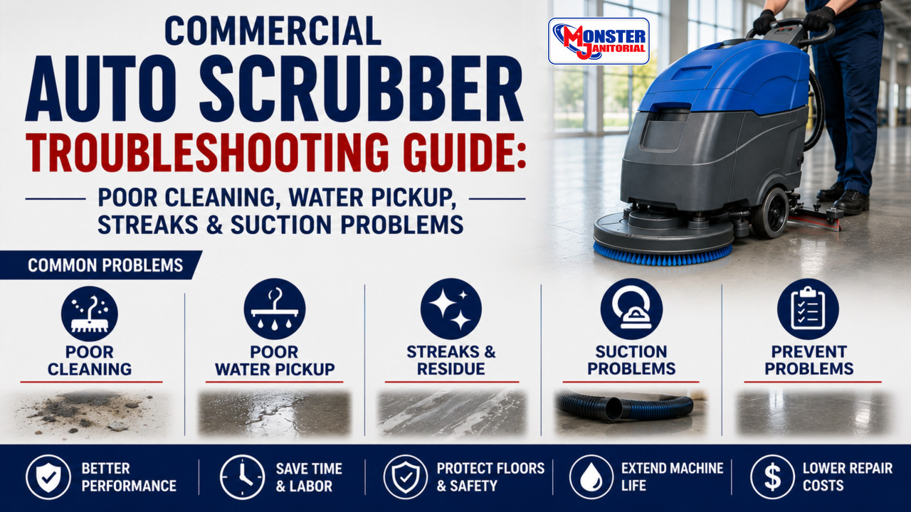Sweeper vs Scrubber: Which Floor Cleaning Machine Do You Need?
