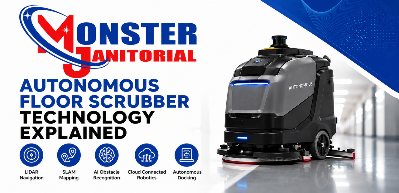 Autonomous Floor Scrubber Technology Explained 