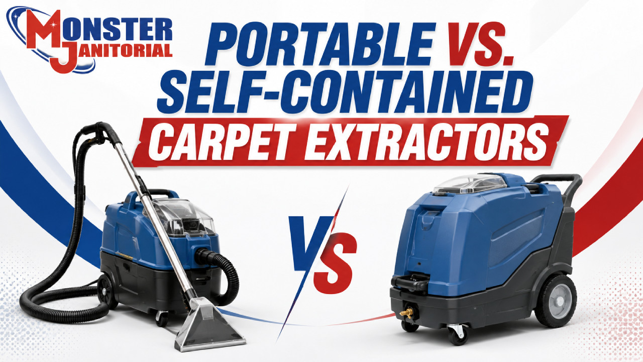 Portable vs. Self-Contained Carpet Extractors