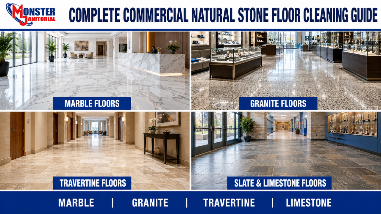 Complete Commercial Natural Stone Floor Cleaning Guide