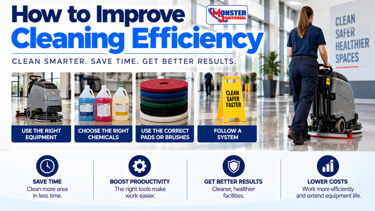 How to Improve Cleaning Efficiency