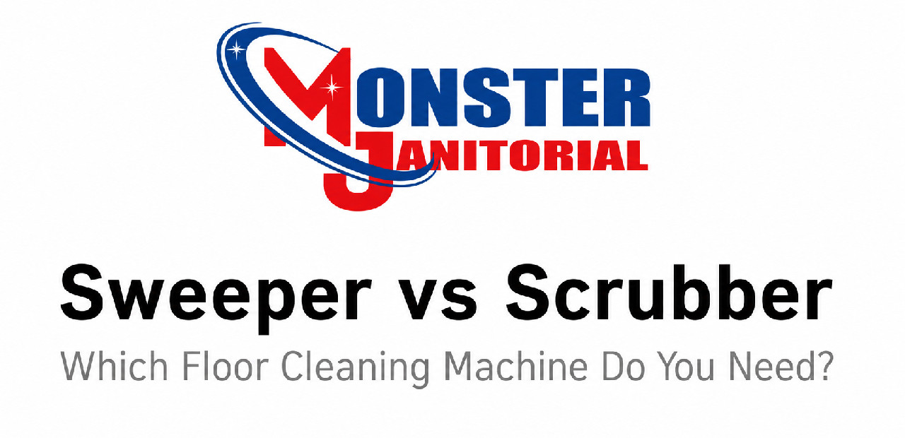 Sweeper vs Scrubber: Which Floor Cleaning Machine Do You Need?